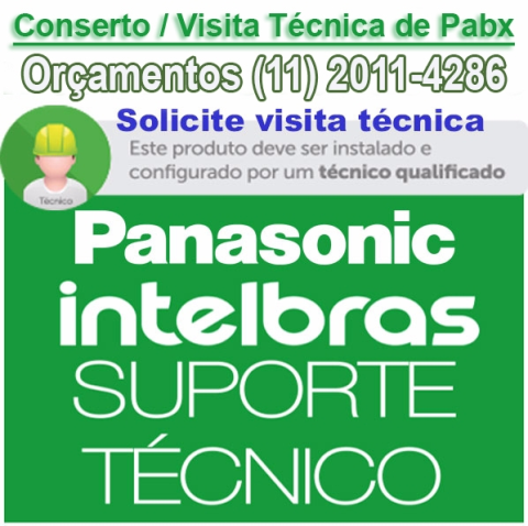 Conserto de PABX em Mogi das Cruzes - Autorizada PABX Intelbras e Pana